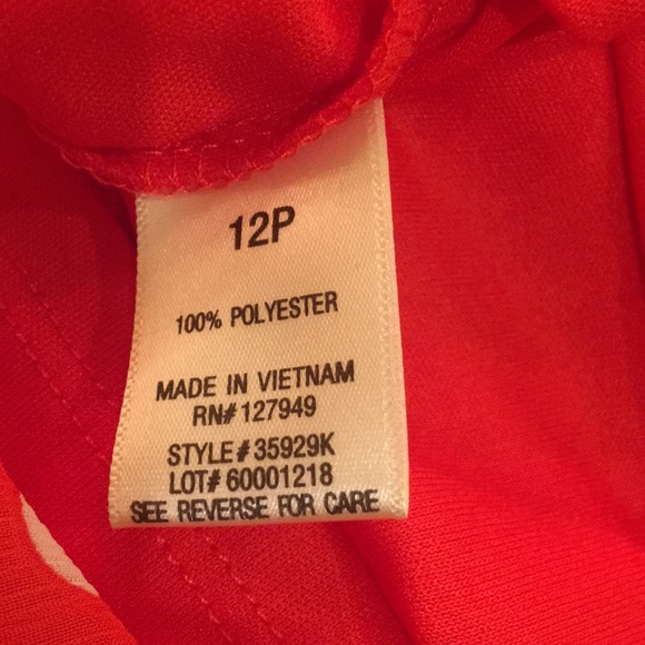 Emma & Michelle Red Dot Dress - Picture 5 of 6